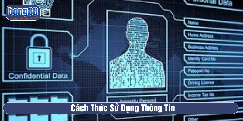 Cách thức sử dụng thông tin theo chính sách bảo mật BONG88