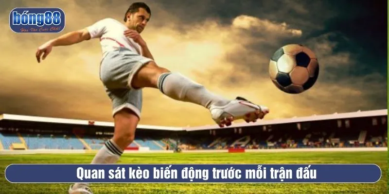 Kèo phạt góc có thể thay đổi liên tục trước khi trận đấu bắt đầu